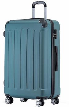 BEIBYE 4-Rollen-Trolley 66 x 44 x 24 cm dark green