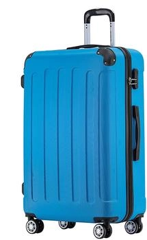 BEIBYE 4-Rollen-Trolley 66 x 44 x 24 cm turquoise