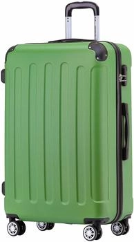 BEIBYE 4-Rollen-Trolley 66 x 44 x 24 cm olive