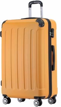 BEIBYE 4-Rollen-Trolley 66 x 44 x 24 cm orange