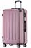 rosa: BEIBYE 4-Rollen-Trolley 66 x 44 x 24 cm