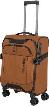 Travelite Briize 4-Rollen-Trolley 55 cm (091047) curry – Travelite Briize 4-Rollen-Trolley 55 cm (091047) curry - Ihr stylischer Reisebegleiter