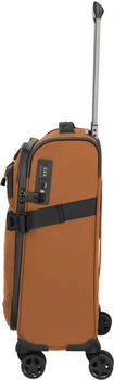 Travelite Briize 4-Rollen-Trolley 55 cm (091047) curry – Durchdachte Organisation für stressfreies Reisen