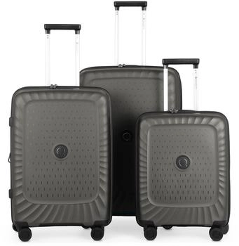 Hauptstadtkoffer Kotti 4-Rollen-Trolley Set 55/65/75 cm titan