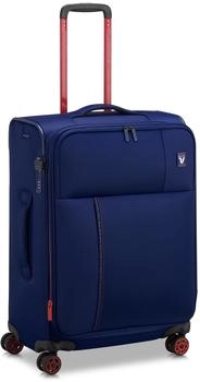 Roncato Move Suitcase 64 cm expandable blue