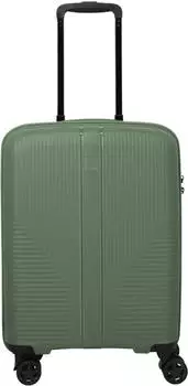 Travelite Air Stripe 4-Rollen-Trolley 55 cm (7000347) green