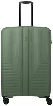 Travelite Air Stripe 4-Rollen-Trolley 77 cm (7000349) green