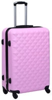 vidaXL Hartschalen-Trolley-Set 3 Stk. Rosa ABS