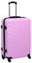 vidaXL Trolley-Set 55/66/76 cm pink