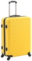 vidaXL Hartschalen-Trolley-Set 3 Stk. Gelb ABS