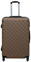 vidaXL Hartschalen-Trolley-Set 3 Stk. Braun ABS