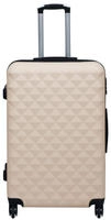 vidaXL Hartschalen-Trolley-Set 3 Stk. Golden ABS