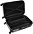 vidaXL Hardcase Trolley Set 45.5/55/66 cm silver