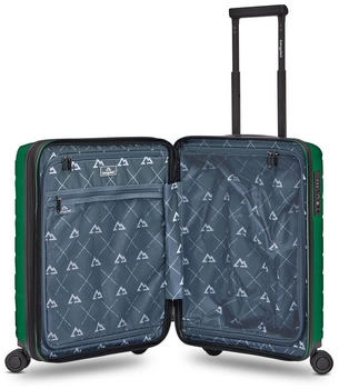 Bergpfeil Travel 4-Rollen-Trolley 55 cm (BP1234) emerald green metallic – Bergpfeil Travel 4-Rollen-Trolley 55 cm (BP1234) emerald green metallic für mühelose Reisen