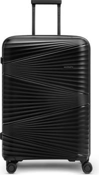Pactastic Collection 02 The Medium 4-Rollen-Trolley 67 cm (P12350-3) black metallic