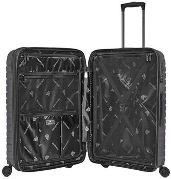 Pactastic Collection 04 4-Rollen-Trolley 66 cm (P12386-2) anthracite metallic – Pactastic Collection 04 4-Rollen-Trolley 66 cm (P12386-2) anthracite metallic für komfortables Reisen