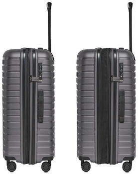 Pactastic Collection 04 4-Rollen-Trolley 66 cm (P12386-2) anthracite metallic – Leichtgewichtige Mobilität trifft auf robuste Verarbeitung