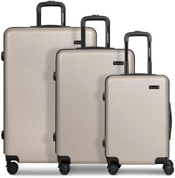 Smartbox Edition 05 4-Rollen-Trolley Set 55/66/76 cm (SB12325) greige