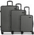 grau: Smartbox Edition 05 4-Rollen-Trolley Set 55/66/76 cm (SB12325)