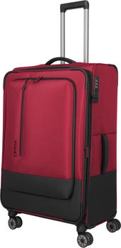 Travelite Crosslite 5.0 4-Rollen-Trolley 77 cm (092949) red – Travelite Crosslite 5.0 4-Rollen-Trolley 77 cm (092949) red überzeugt durch maximale Bewegungsfreiheit