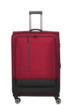 Travelite Crosslight 4-Rollen-Trolley 81 cm (092945) red