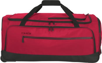 Travelite Crosslite 5.0 Reisetasche mit Rollen 79 cm (092901) red – Travelite Crosslite 5.0 Reisetasche mit Rollen 79 cm (092901) red überzeugt mit maximaler Flexibilität für große Reisen