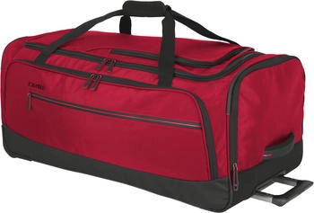 Travelite Crosslite 5.0 Reisetasche mit Rollen 79 cm (092901) red – Durchdachtes Organisationssystem für entspanntes Packen