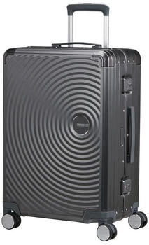 American Tourister Soundbox Alu Spinner 68 cm (155710) brushed anthracite