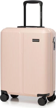 Wittchen Stripes 4-Rollen-Trolley 55 cm (56-3A-601) powder pink