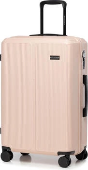 Wittchen Stripes 4-Rollen-Trolley 67,5 cm (56-3A-602) powder pink