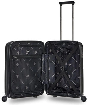 Pactastic Collection 01 4-Rollen-Trolley 55 cm (P12345-4) black metallic – Pactastic Collection 01 4-Rollen-Trolley 55 cm (P12345-4) black metallic für mühelose Handgepäckreisen