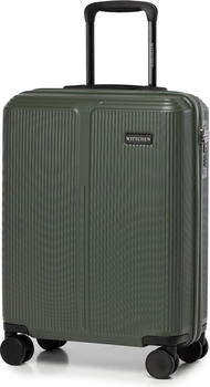 Wittchen Stripes 4-Rollen-Trolley 55 cm (56-3A-601) khaki