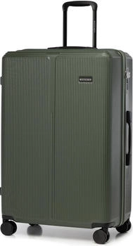 Wittchen Stripes 4-Rollen-Trolley 76,5 cm (56-3A-603) khaki