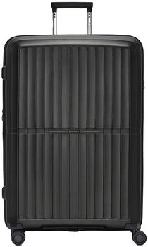 Pactastic Collection 01 4-Rollen-Trolley 76 cm (P12347-4) black metallic