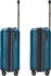 Pactastic Collection 01 4-Rollen-Trolley 55 cm (P12345-4) turquoise metallic