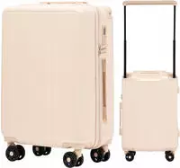 WINGS Kabinenkoffer S Wei&szlig; ABS 4 R&auml;der 38L - Wei&szlig;