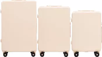 Wings Bunting 4-Rollen-Trolley Set 55,5/66,5/76 cm beige