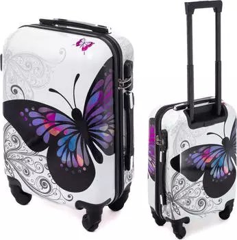 RGL 5188 4-Rollen-Trolley 55 cm butterfly