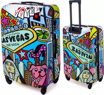 RGL 5188 4-Rollen-Trolley 76 cm picasso