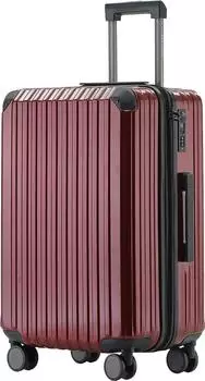 M&uuml;nicase M816 4-Rollen-Trolley 76 cm wine red