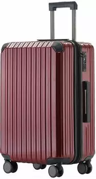M&uuml;nicase M816 4-Rollen-Trolley 65 cm wine red