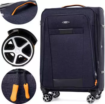 RGL S030 4-Rollen-Trolley 66 cm dark blue
