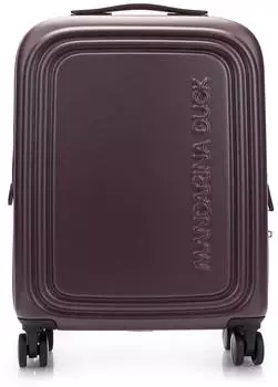 Mandarina Duck Logoduck + 4-Rollen-Trolley 55 cm (P10SZV24) choco ice