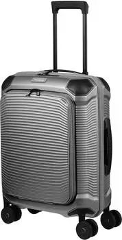 Travelite Millennium 4-Rollen-Trolley 55 cm (7000746) silver – Travelite Millennium 4-Rollen-Trolley 55 cm (7000746) silver für entspanntes Handgepäck-Reisen