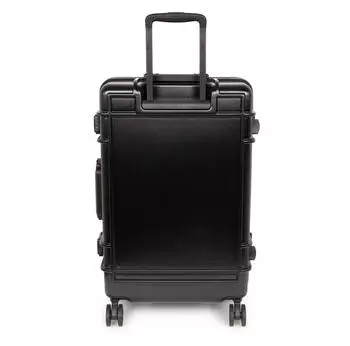 Eastpak Resist'R Case L brushed black – Mühelose Mobilität dank intelligenter Rollenkonzeption