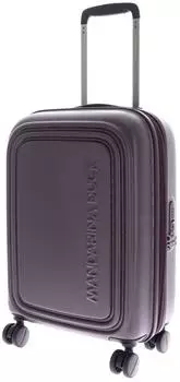 Mandarina Duck Logoduck 4-Rollen-Trolley 55 cm (P10SZV34) choco ice