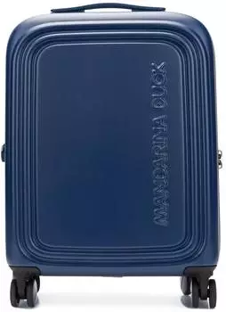 Mandarina Duck Logoduck + 4-Rollen-Trolley 55 cm (P10SZV24) deep blue