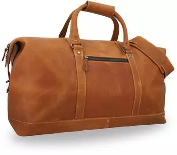 Gusti Leder Ruben Reisetasche 50 cm dunkelbraun