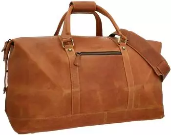 Gusti Leder Ruben Reisetasche 50 cm braun