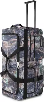 Normani Jumbo Travel Reisetasche mit Rollen 80L z forest
